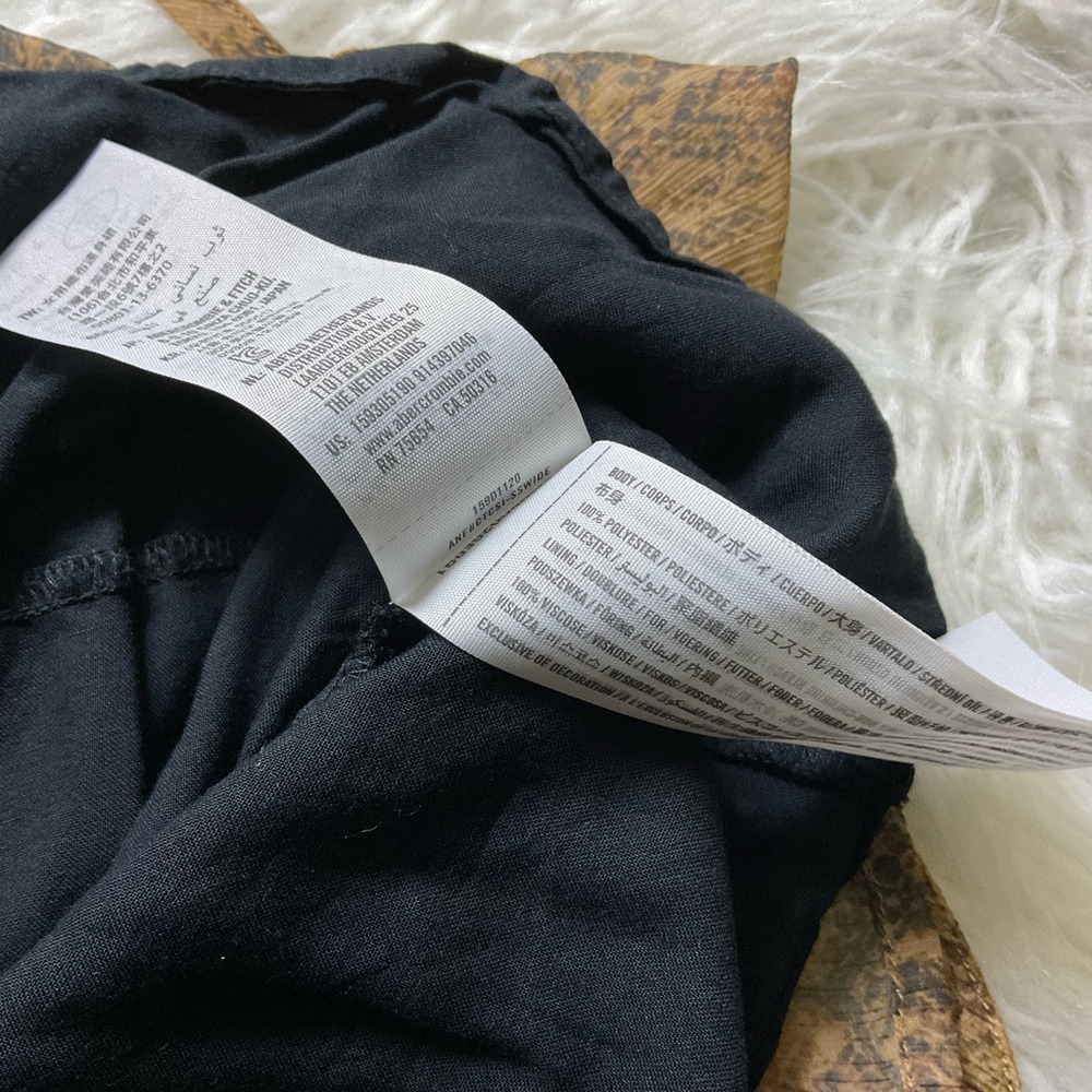 Abercrombie flutter sleeve button-down mini dress… - image 4